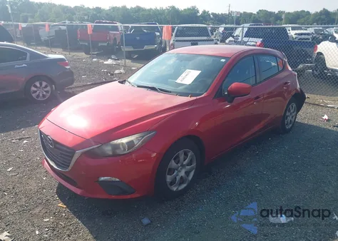 2016 Mazda 3 I Sport z USA, uszkodzony, nr VIN JM1BM1J79G1329170